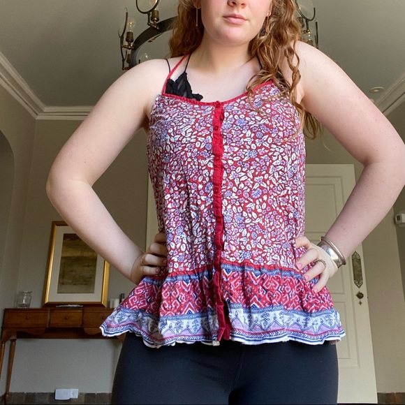 American eagle floral flows tank - Picture 2 of 5